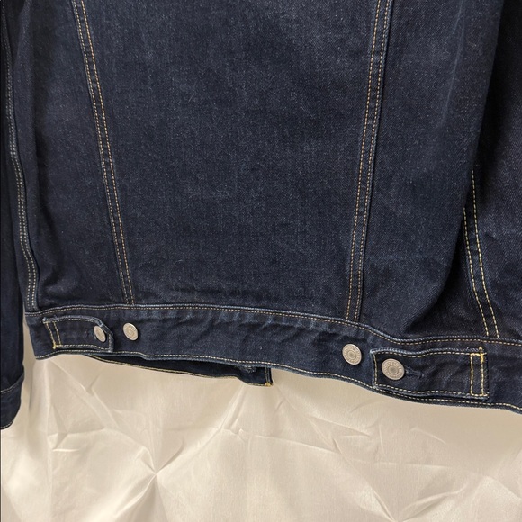 Levi's Dark Blue Denim Jacket - Picture 5 of 10